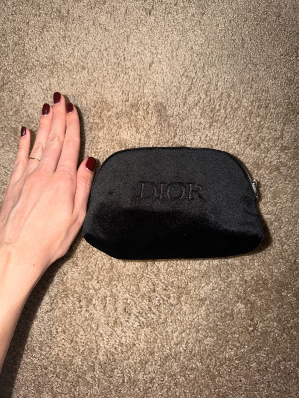 Authentic Dior Beauty Makeup Bag – Black